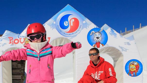 Super Besse : Espace Piou Piou, Premiers Pas sur les Skis pour les Enfants