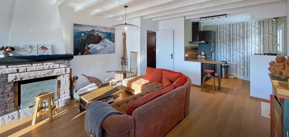 Chalet Ma Cambuse, la Salle de Séjour Accueillante